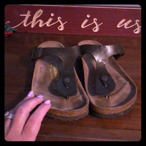 Birkenstock sandals size 7 (37)
